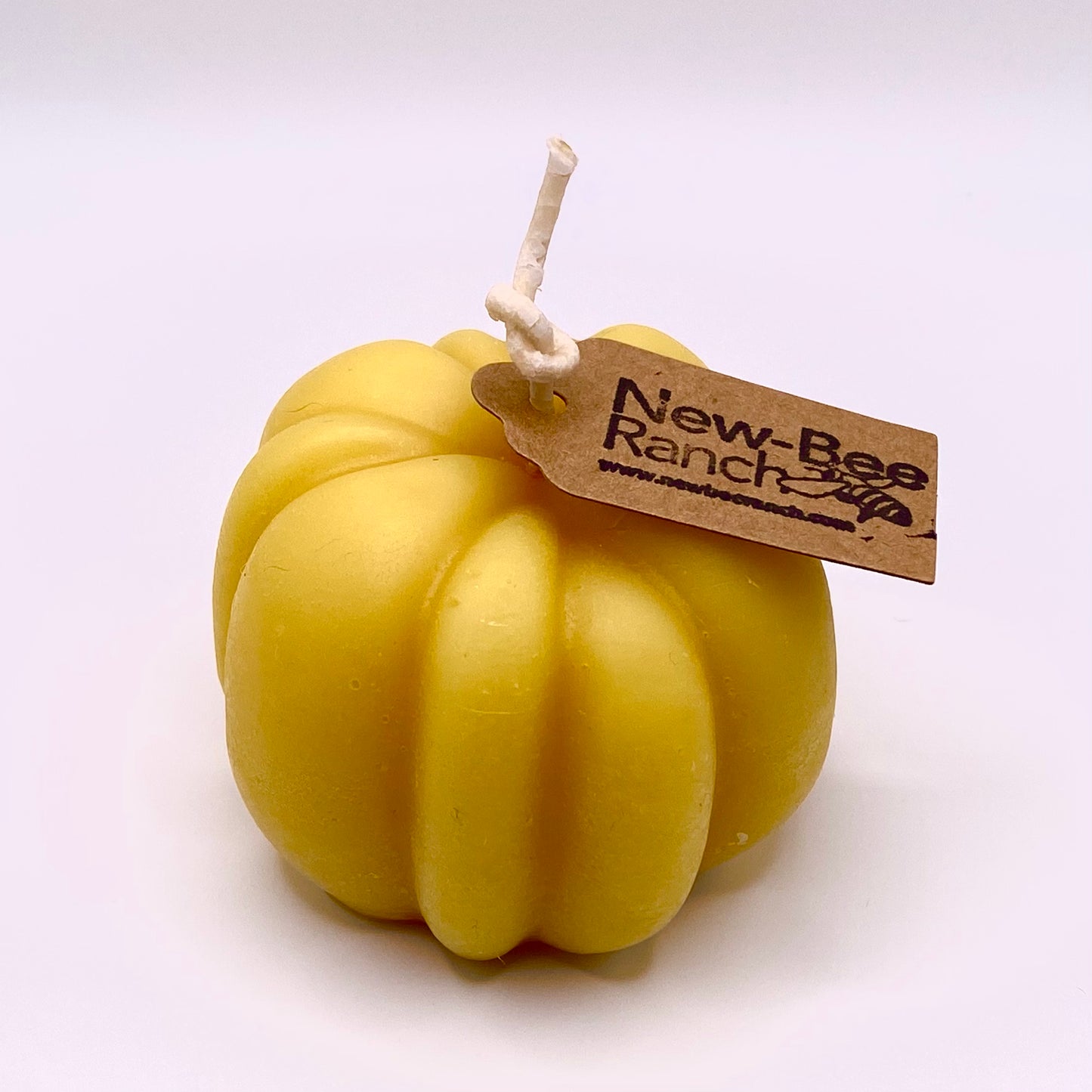 All-Beeswax Pumpkin Candle