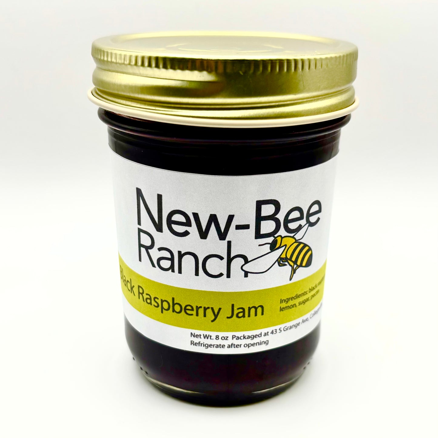 Low-Sugar Black Raspberry Jam