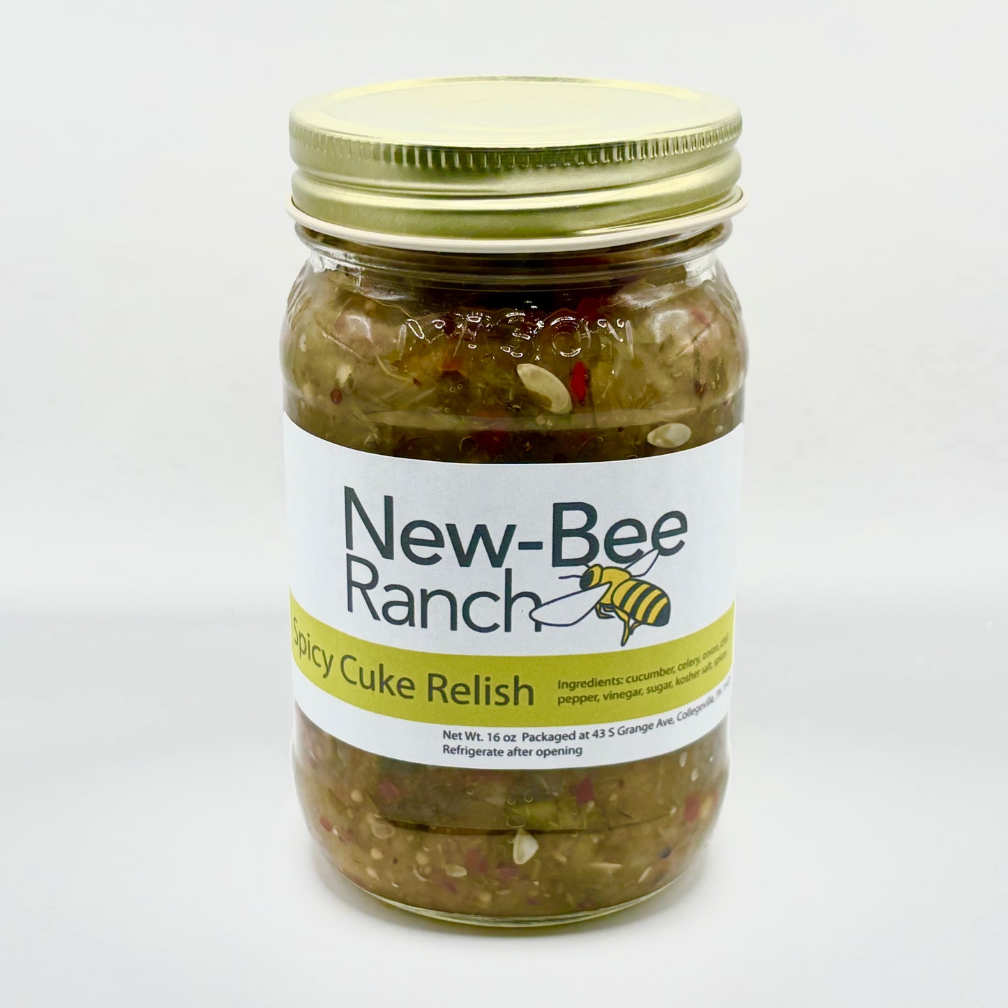 Spicy Cucumber Relish