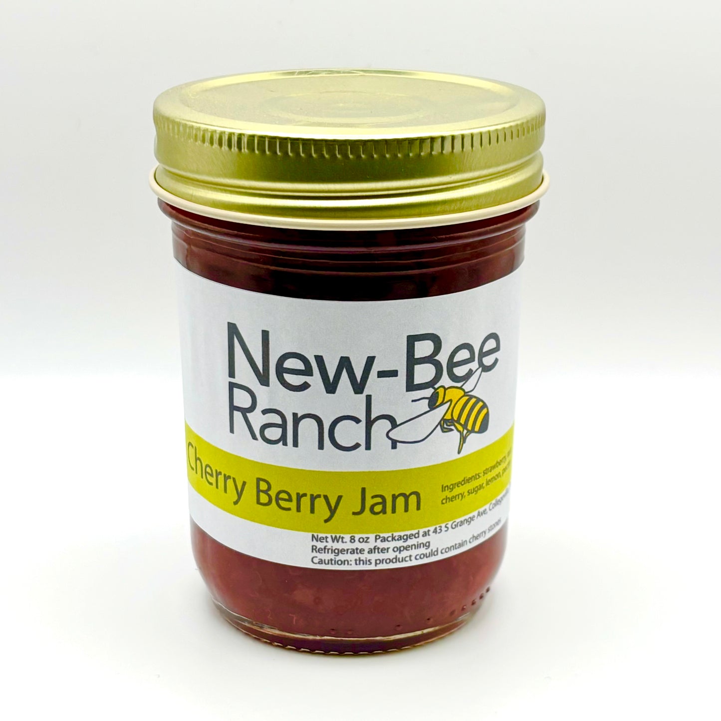 Low-Sugar Cherry Berry Jam