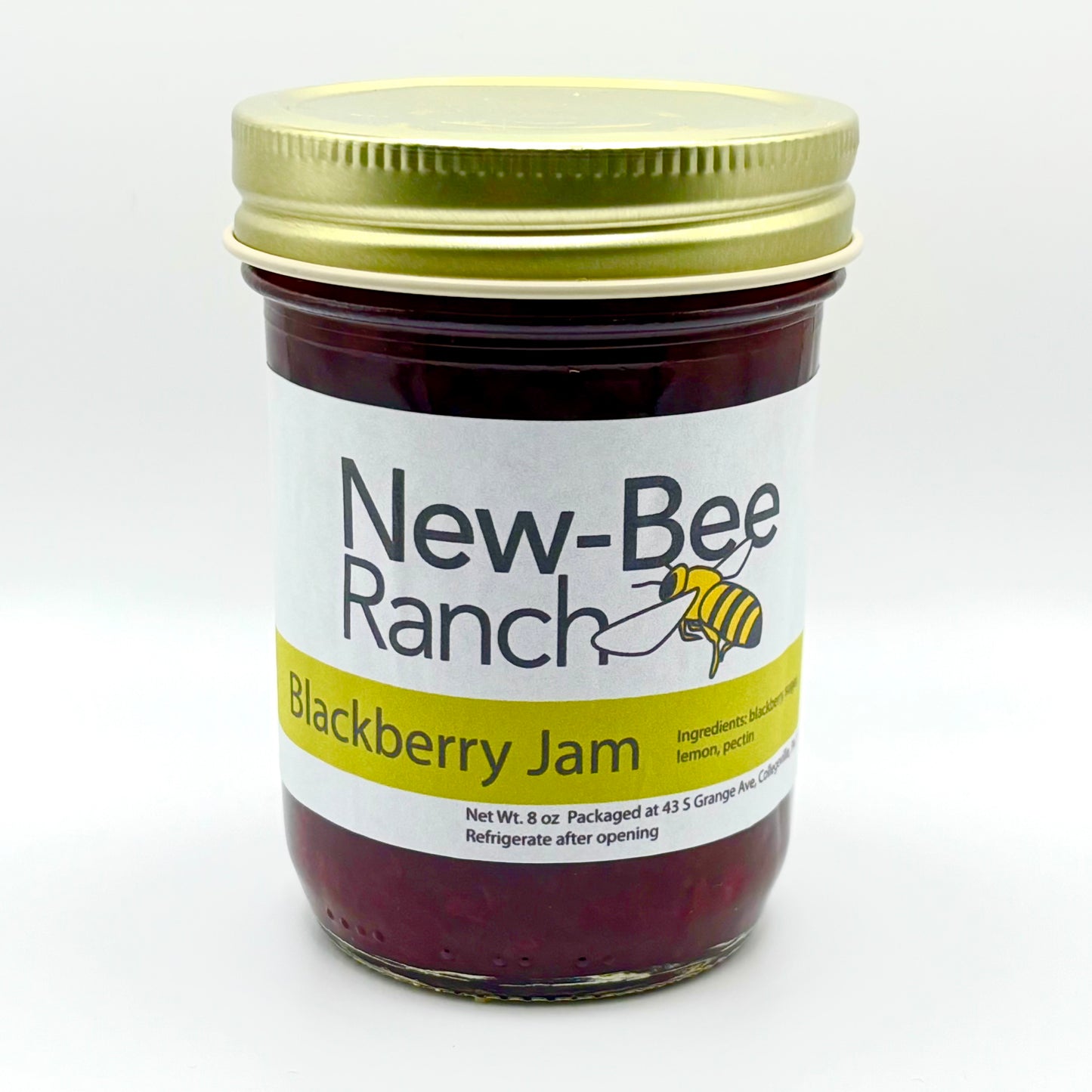 Low-Sugar Blackberry Jam