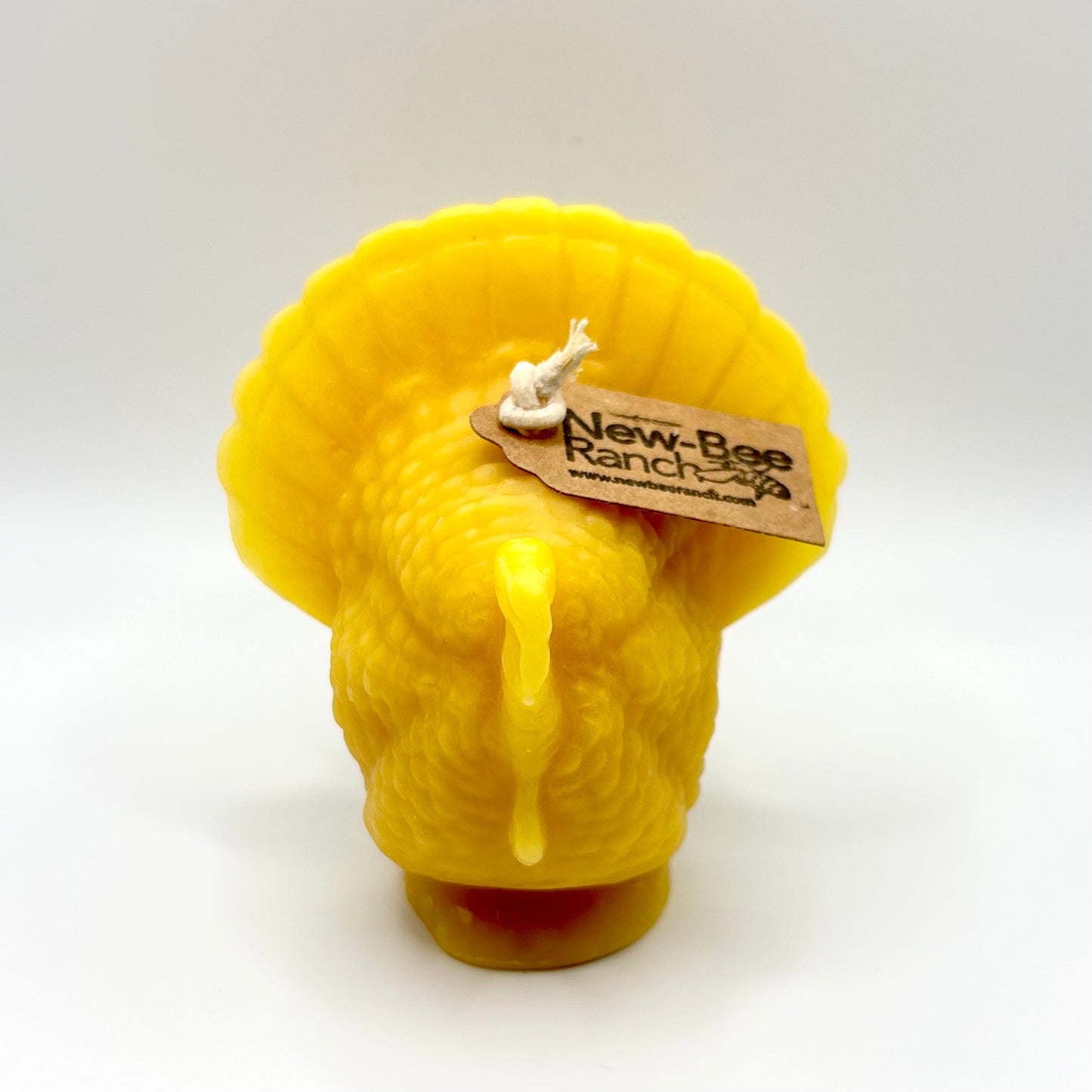All-Beeswax Turkey Candle