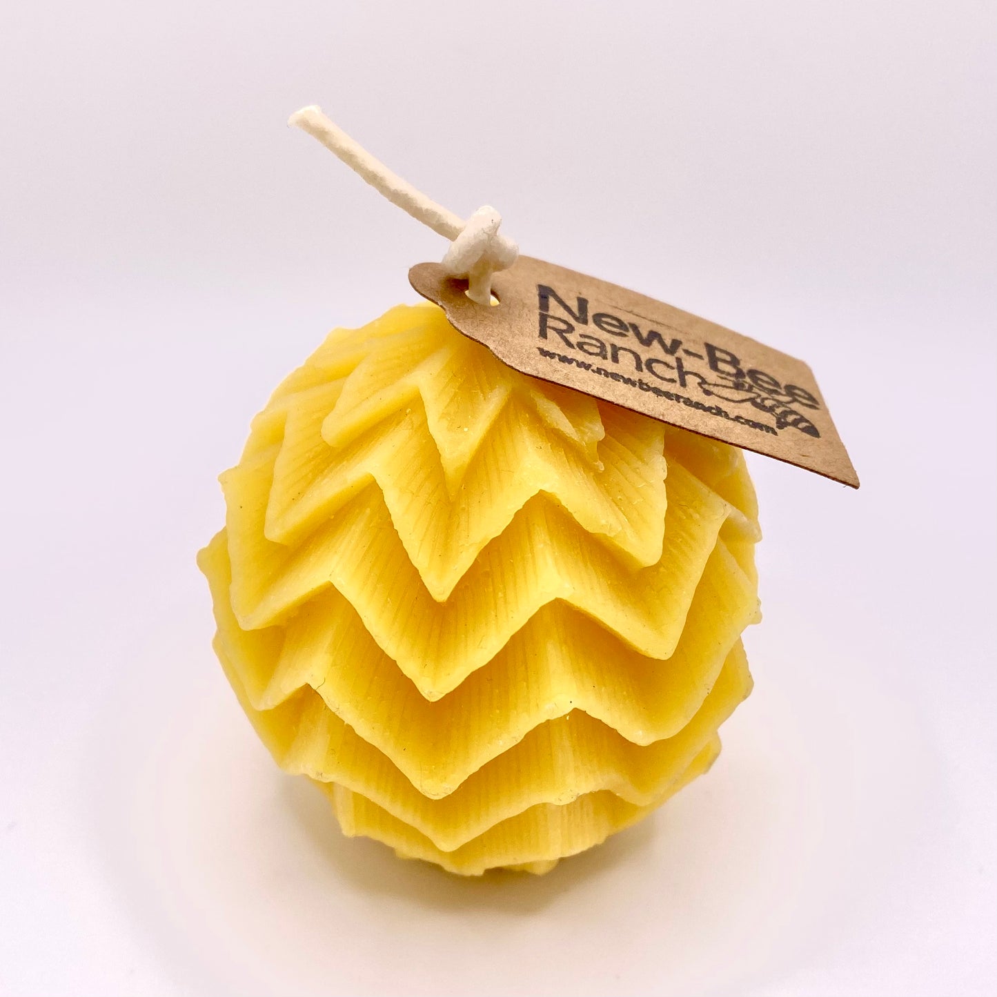 All-Beeswax Sm Globe Candle