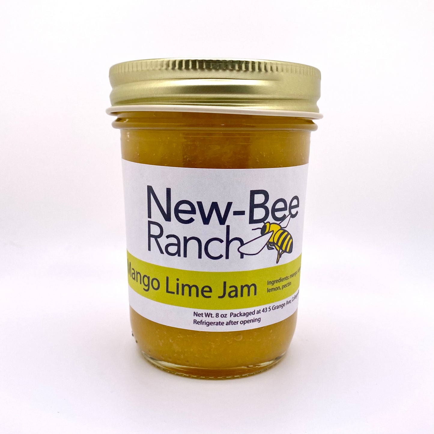 Low-Sugar Mango Lime Jam