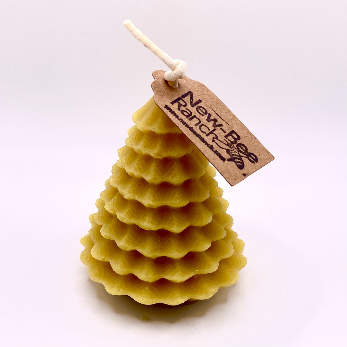 All-Beeswax Evergreen Tree Candle