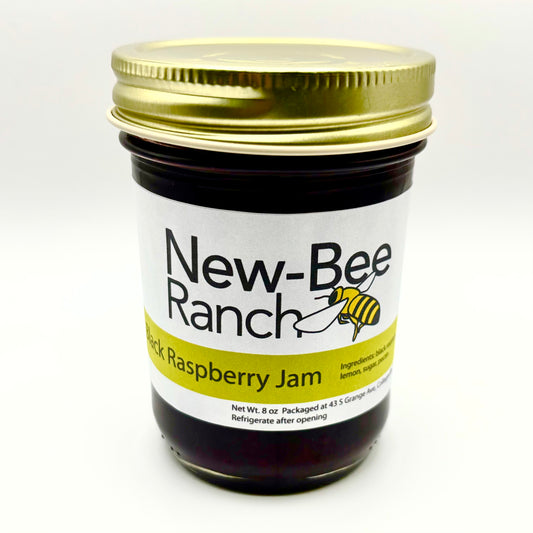 Low-Sugar Black Raspberry Jam
