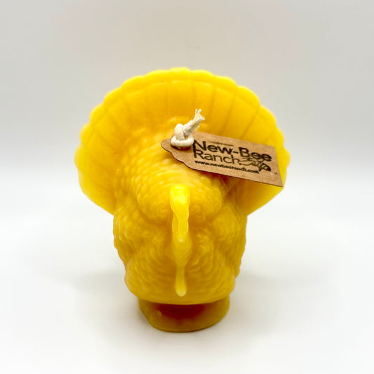 All-Beeswax Turkey Candle