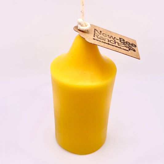 All-Beeswax Pillar Candle