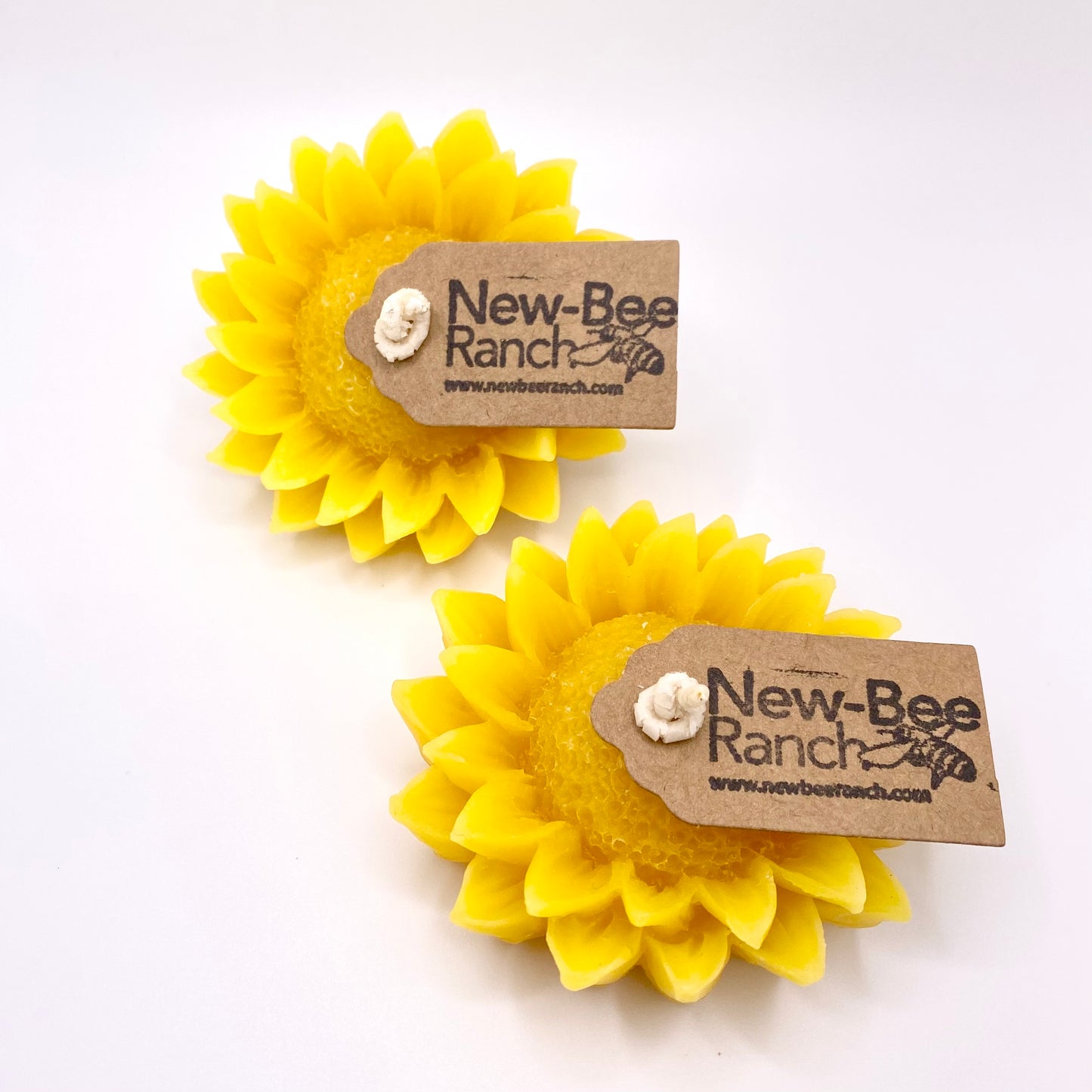 All-Beeswax Sunflower Candle