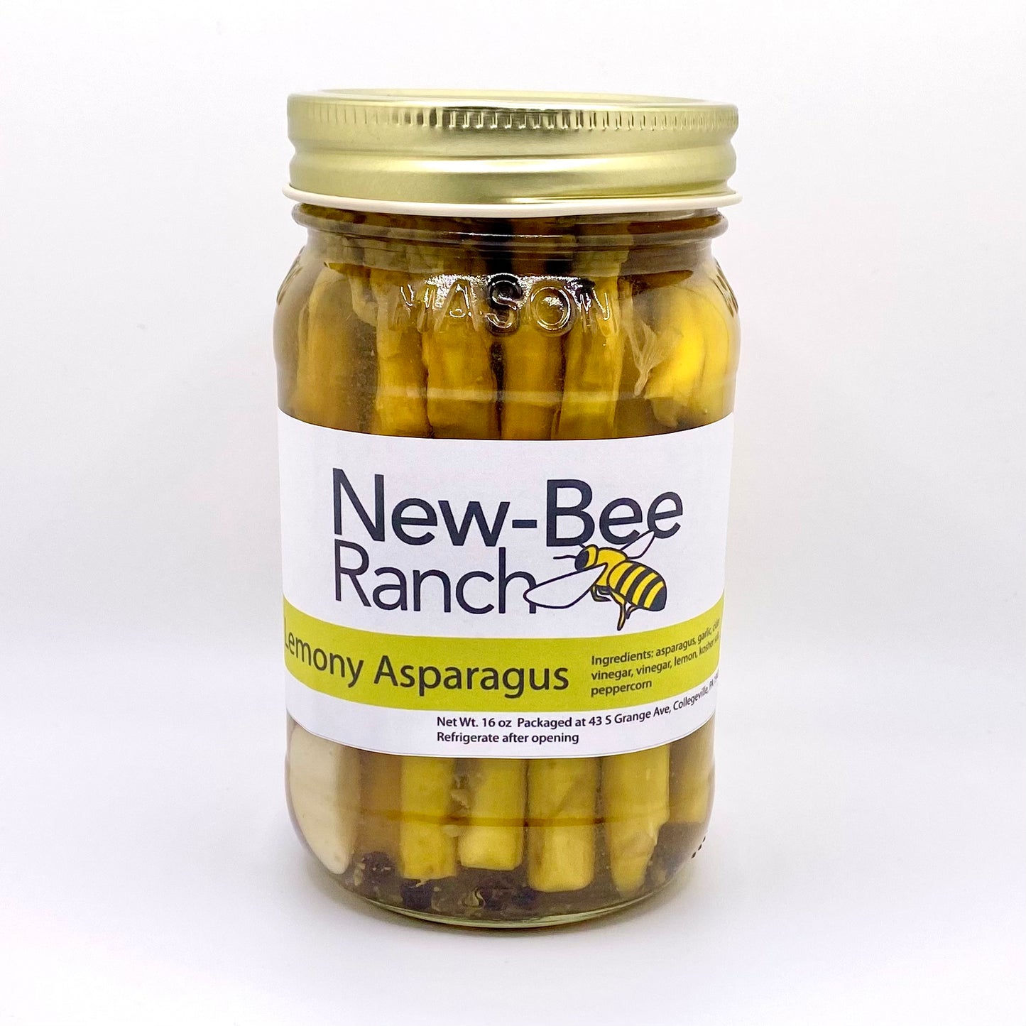 Lemony Asparagus Pickles